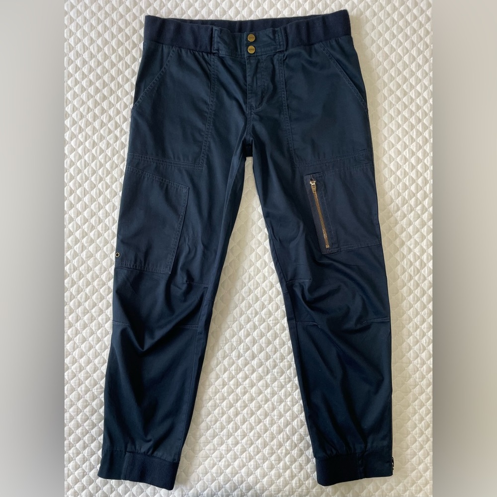 SANCTUARY Navy Cargo Zip Jogger Pants Women’s Size 30